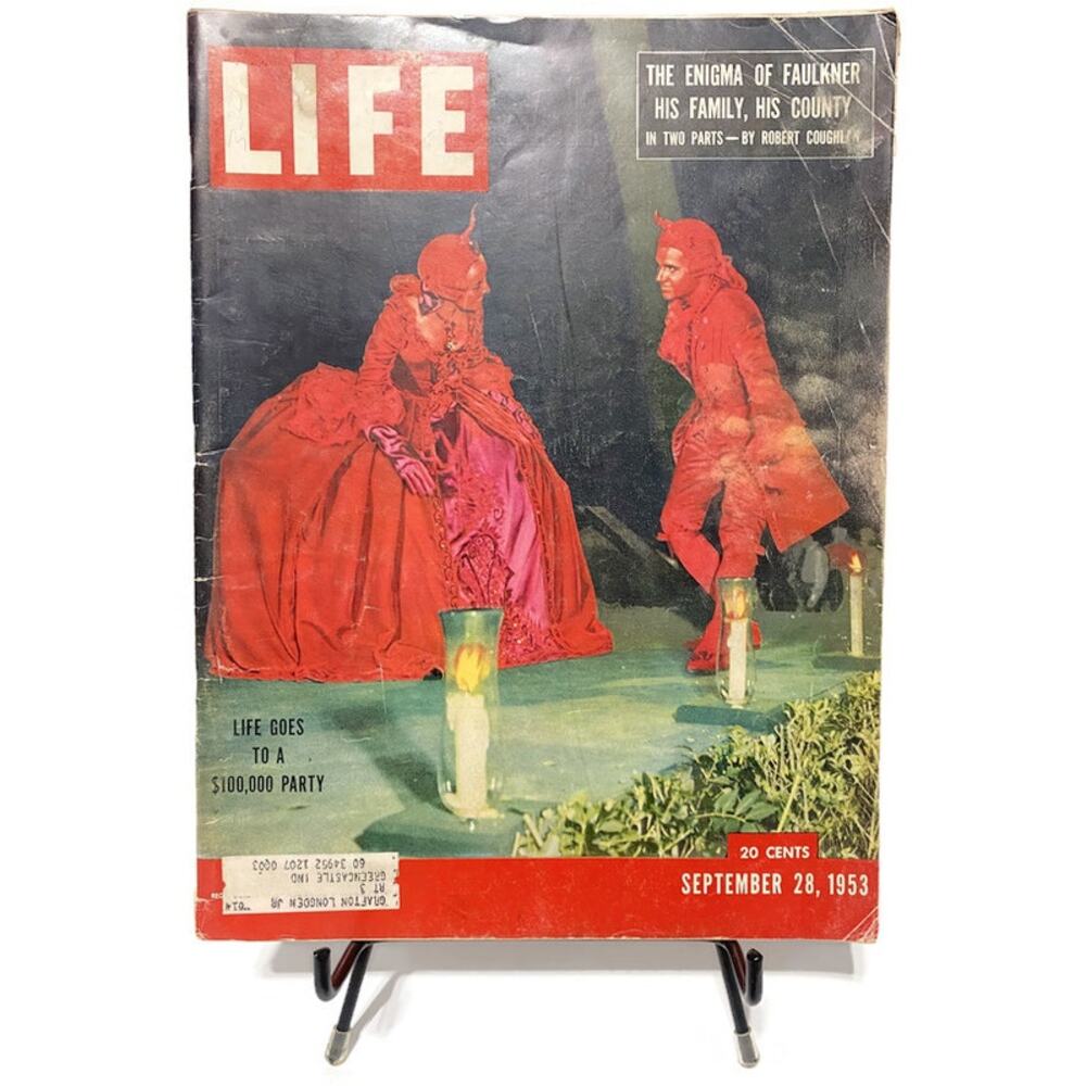 Life Magazine September 28 1953 Private World of William Faulkner Part One